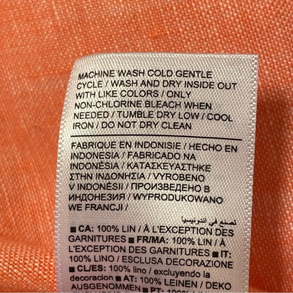 ATHLETA NWOT Voyager Linen Tank in Sunset Glow - Picture 11 of 12